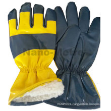 NMSAFETY 2014 Nitrile impregnated polartec glove